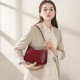 Spring/Summer new niche design genuine leather commuter baguette bag 2025 Spring/Summer French-style underarm bag single shoulder vintage women's bag Spring/Summer new niche design genuine leather commuter baguette bag 2025 Spring/Summer French-style underarm bag single shoulder vintage women's bag