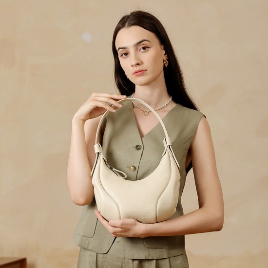 Baseball Underarm Bag, Women's Maillard Bag, 2025 New Niche Retro Crescent Shoulder Crossbody Bag, Genuine Leather Women's Bag Baseball Underarm Bag, Women's Maillard Bag, 2025 New Niche Retro Crescent Shoulder Crossbody Bag, Genuine Leather Women's Bag