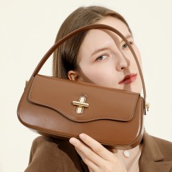 2025 New Women's Commuter Genuine Leather Bags, Large-Capacity Mother's Crossbody Bags, Luxury Handbags