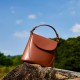 Niche Design Genuine Leather Crossbody Bag for Women, 2025 New Simple Cylindrical Bag, Luxury Shoulder Bag, Cowhide Baguette Bag Niche Design Genuine Leather Crossbody Bag for Women, 2025 New Simple Cylindrical Bag, Luxury Shoulder Bag, Cowhide Baguette Bag