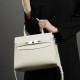 Gentle and Elegant Women's Handbag, 2025 New High-End Mother's Bag, Single Shoulder/Crossbody Bag, Stylish and Luxurious Kelly Bag