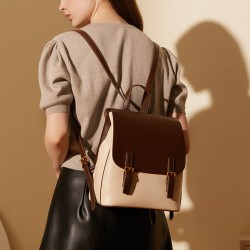 2025 new spring/autumn backpack for women, university-style Simple women's backpack, large-capacity travel backpack