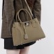 New Niche Design Platinum Luxury Genuine Leather Single Shoulder Handbag, Large Capacity Fashionable Handbag