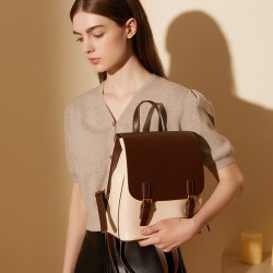 2025 new spring/autumn backpack for women, university-style Simple women's backpack, large-capacity travel backpack
