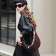 2025 New Large Croissant Bag, Genuine Leather Versatile Women's Commuter Shoulder Bag, Large Capacity Crossbody Bag