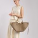 Best-selling cross-border top-grain cowhide large tote bag for women, versatile for shopping, simple, genuine leather sling bag.