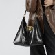 Top-grain cowhide underarm bag, hobo bag, high-end, used, large-capacity tote bag. Top-grain cowhide underarm bag, hobo bag, high-end, used, large-capacity tote bag.