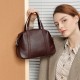 Women's bags, 2025 spring and summer new high-end niche genuine leather Boston Pillow Shoulder Bag, Crossbody Handbag Women's bags, 2025 spring and summer new high-end niche genuine leather Boston Pillow Shoulder Bag, Crossbody Handbag