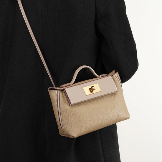 2025 new Kelly bag, 2025 mini, top-grain cowhide dumpling bag, wing bag, handbag, shoulder and crossbody backpack 2025 new Kelly bag, 2025 mini, top-grain cowhide dumpling bag, wing bag, handbag, shoulder and crossbody backpack