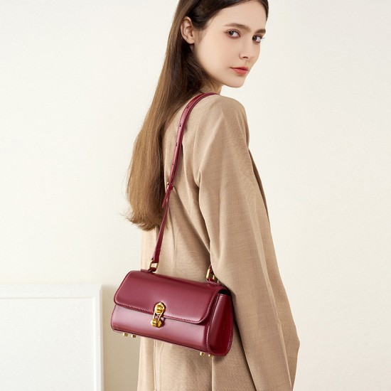 Planet Baguette bag for women, 2025 new spring/summer single-shoulder/crossbody genuine leather niche underarm bag. Planet Baguette bag for women, 2025 new spring/summer single-shoulder/crossbody genuine leather niche underarm bag.