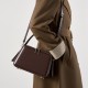 Spring/Summer 25 new niche design ear-hook series Handbag, eaves bag, genuine leather women's commuter crossbody bag Spring/Summer 25 new niche design ear-hook series Handbag, eaves bag, genuine leather women's commuter crossbody bag