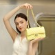 Cross-border exclusive women's bag, new diamond-patterned chain bag, top-grain leather, Chanel-style, light luxury, high-end shoulder crossbody bag