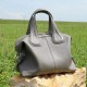 New Fashionable Top-Grain Cowhide Boston Bag, Versatile Soft Leather Handbag, Crossbody Bag for Women