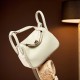 2025 new style women's bag, Lindy mini genuine leather shoulder and crossbody bag, pillow bag, versatile Lindy small doctor bag