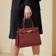 2025 new summer fashion large-capacity genuine leather handbag for middle-aged women
