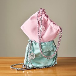 Spring/Summer New High-End Boston Bag, Light Luxury Top-Grain Wrinkled Cowhide Leather Women's Bag, Hand-Scratched Pillow Bag