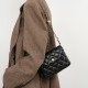 2025 autumn New women's handbag, handmade top-grain cowhide woven handbag, genuine leather shoulder bag, crossbody commuter bag