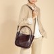 Cowhide Basket Single Shoulder Crossbody Tote Bag 2025 New Luxury Vegetable Basket Handbag Bucket Bag Fashionable Cowhide Basket Single Shoulder Crossbody Tote Bag 2025 New Luxury Vegetable Basket Handbag Bucket Bag Fashionable