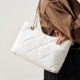 Spring/Summer Genuine Leather Diamond-Patterned Large Bag, 2025 New Fashionable Large Capacity Women's Chain, Versatile Shoulder/Crossbody Bag for Influencers Spring/Summer Genuine Leather Diamond-Patterned Large Bag, 2025 New Fashionable Large Capacity Women's Chain, Versatile Shoulder/Crossbody Bag for Influencers