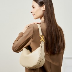 2025 New Style Niche Underarm Bag for Women Dumpling bag women's crossbody bag, premium genuine leather shoulder bag