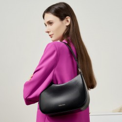 High-end niche design, genuine leather women's bag 2025 New Fashion Underarm Shoulder Bag, Women's Tote Bag
