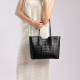 New style genuine leather women's handbag, fashionable cowhide shoulder bag, daily commuter bag, simple style, large capacity woven sling bag.