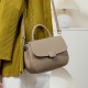Spring and summer European and American Boston bag, genuine leather women's bag, pillow bag, handbag New top-grain cowhide shoulder and crossbody bag
