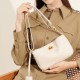 2025 New Spring Rodeo Underarm Bag with Lock Versatile mini motorcycle baguette bag, genuine leather shoulder bag, small square bag 2025 New Spring Rodeo Underarm Bag with Lock Versatile mini motorcycle baguette bag, genuine leather shoulder bag, small square bag