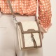 2025 New Summer Cell Phone Bag for Women, Versatile Genuine Leather Women's Crossbody Bag Mini, lightweight, luxury key-carrying bag